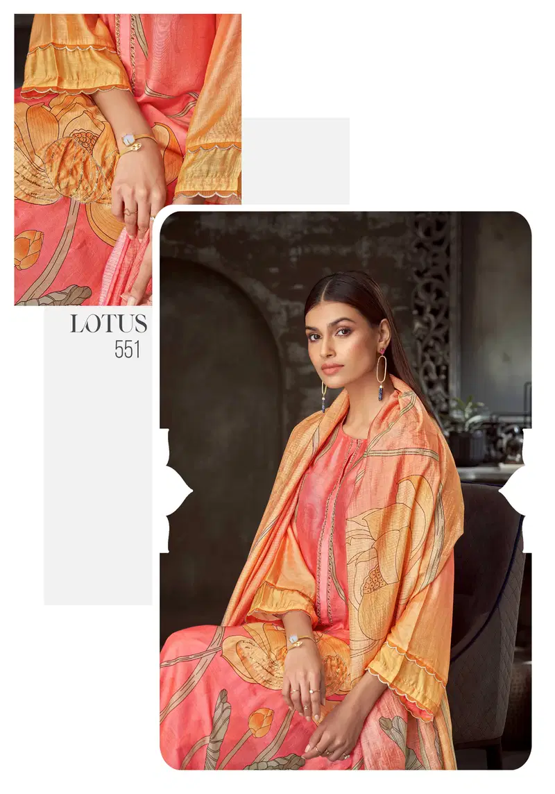 Lotus By Sahiba Muslin Silk Digital Printed Dress Material Wholesale Shop In Surat